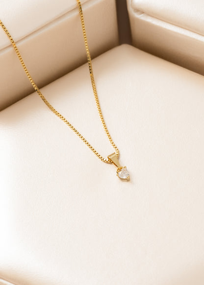 Dije Little Love en Oro Laminado