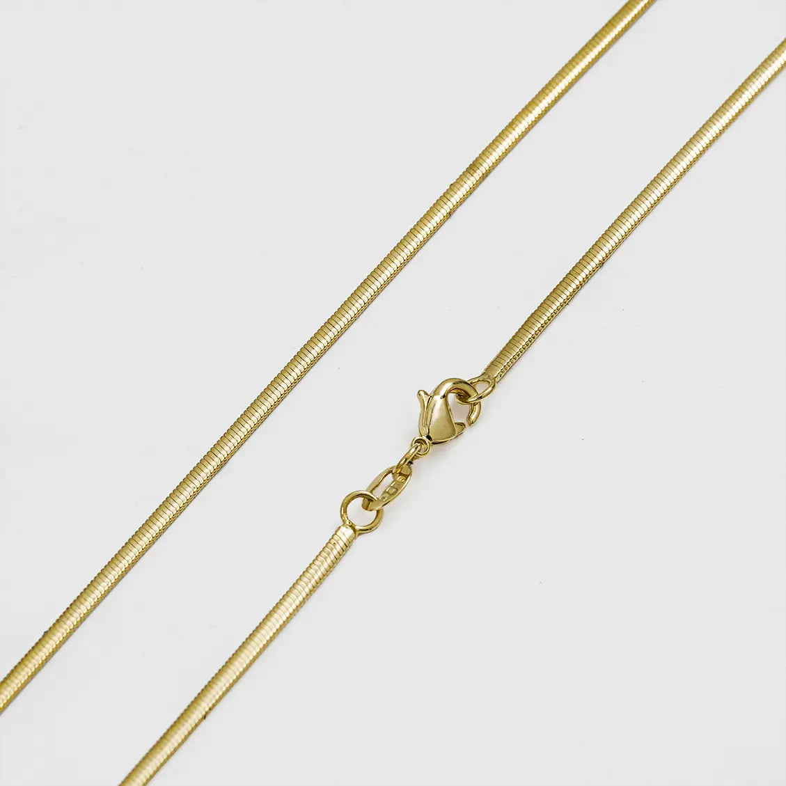 Cadena Serpiente – 65 cm Oro Laminado
