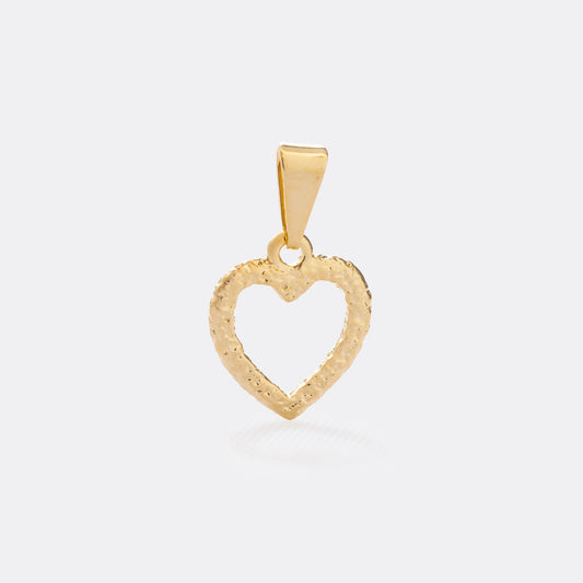 Dije Little Heart en Oro Laminado