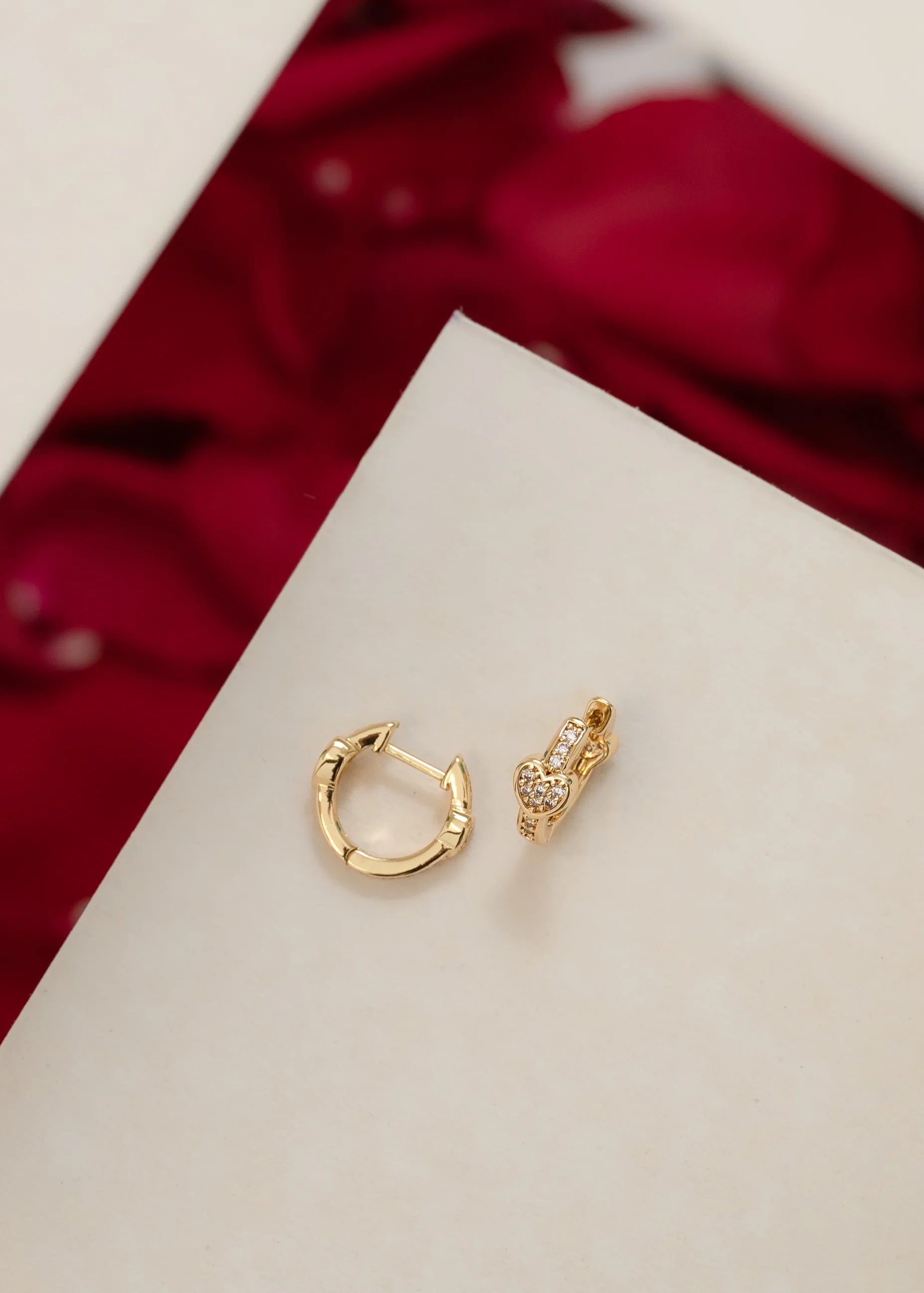 Candongas Love Whisper Oro Laminado