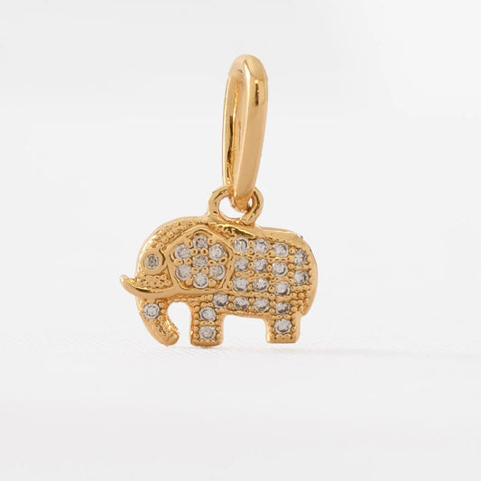 Dije Elevaant en Oro Laminado