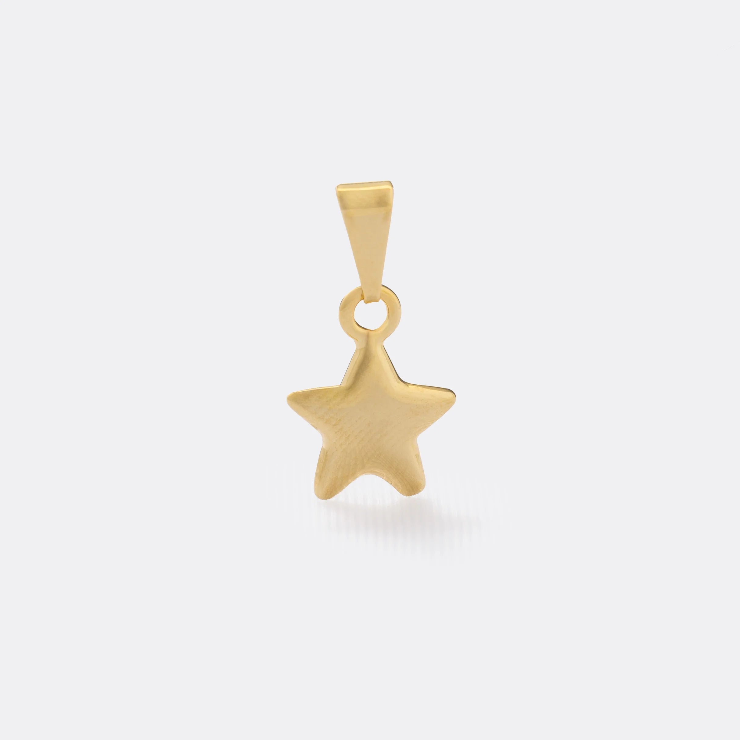 Dije Estrella en Oro Laminado