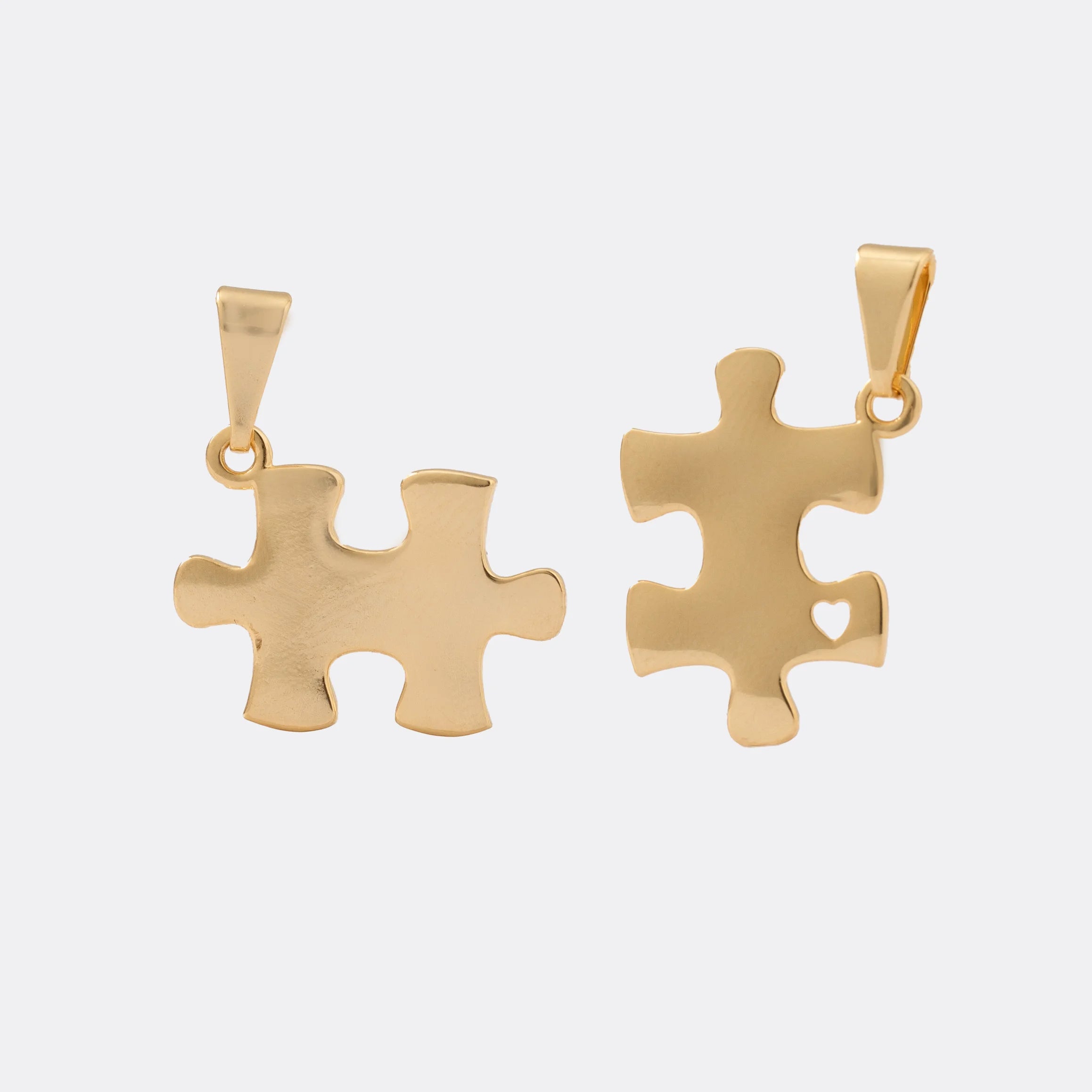 Dije Match en Oro Laminado