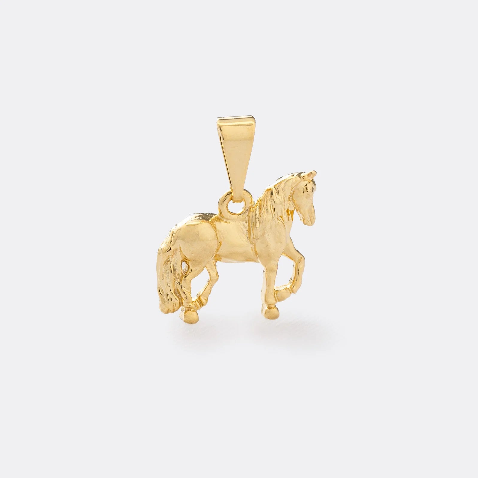 Dije Caballo en Oro Laminado
