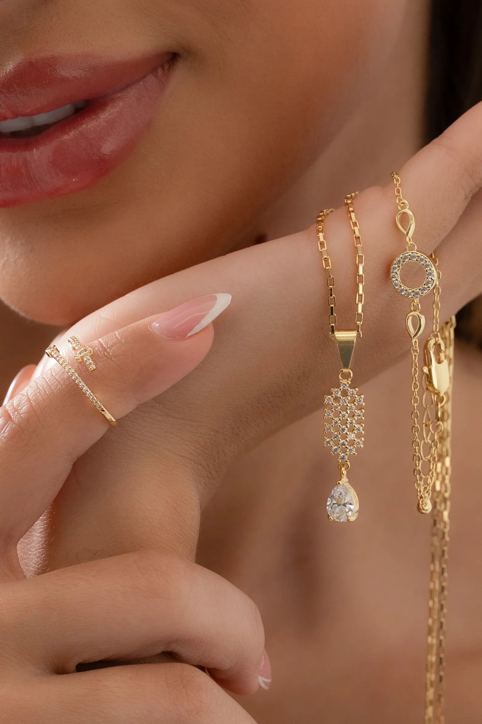 Colgante en Oro Laminado