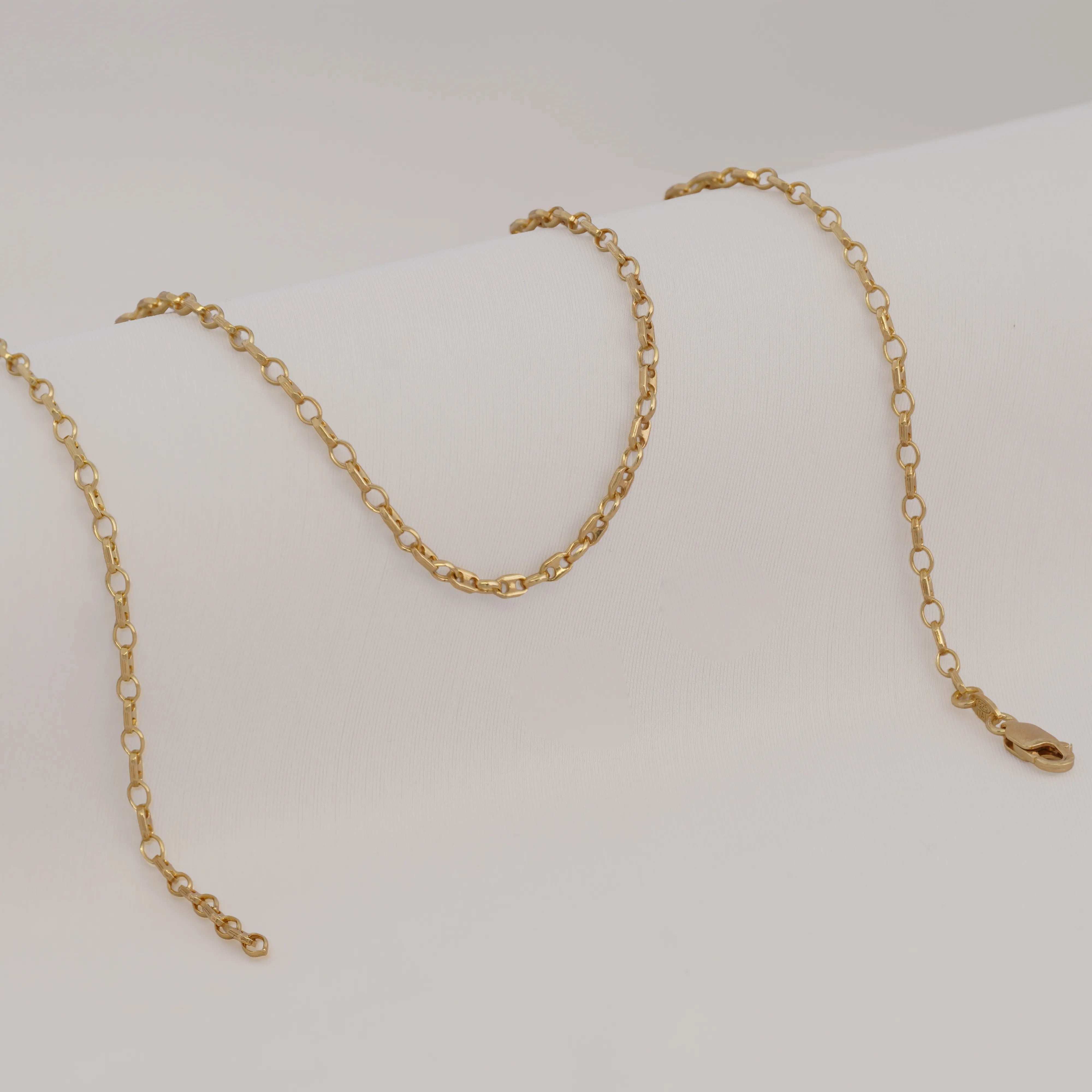 Cadena G-cci IT 2.5 mm – 45 cm en Oro Laminado