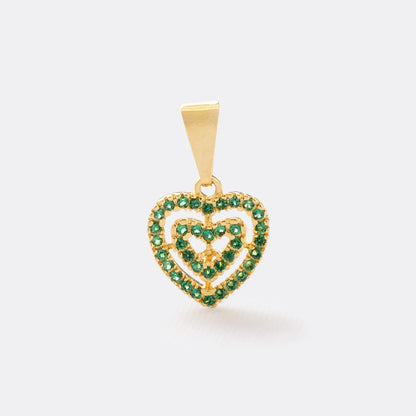 Dije Eternal Love en Oro Laminado