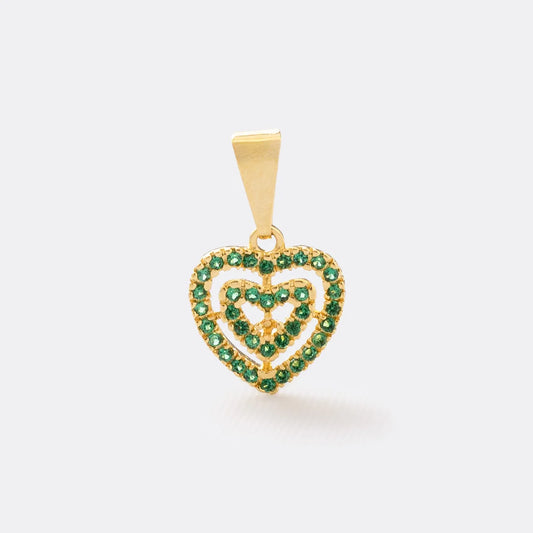 Dije Eternal Love en Oro Laminado
