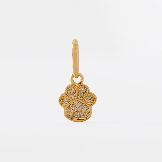 Dije Wuff en Oro Laminado