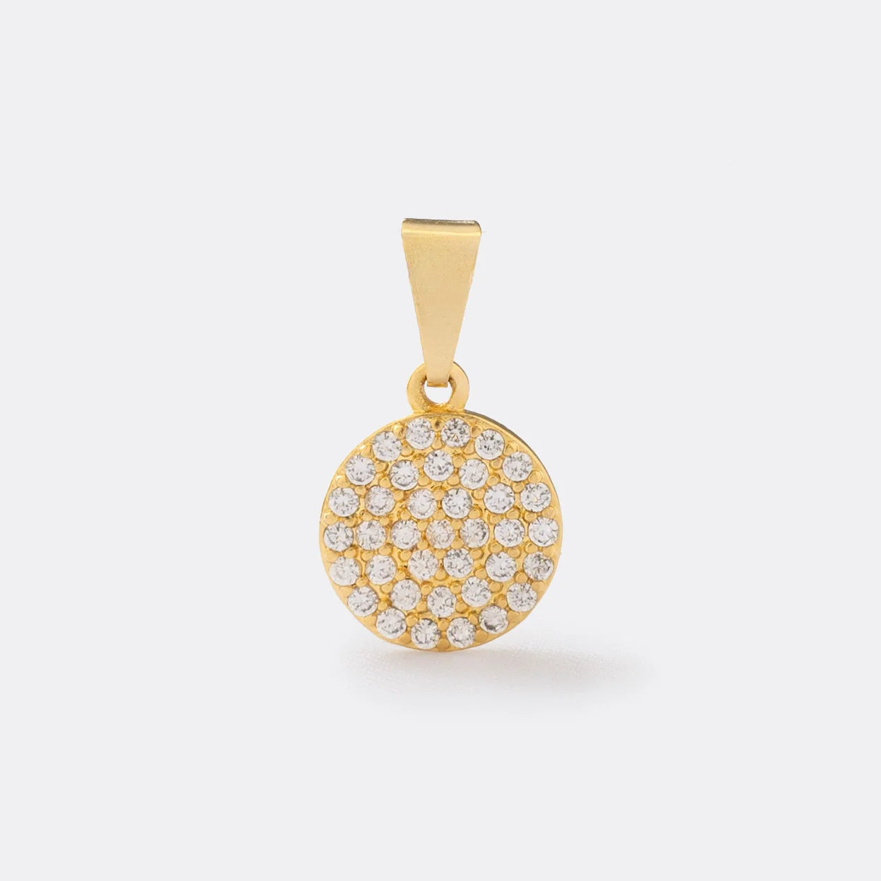 Dije Aztec en Oro Laminado