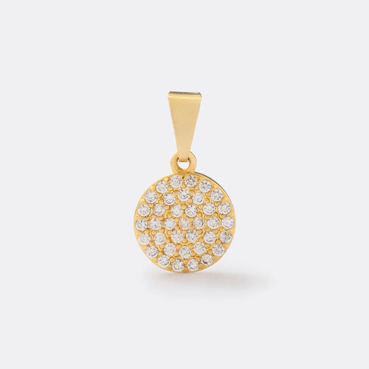 Dije Aztec en Oro Laminado