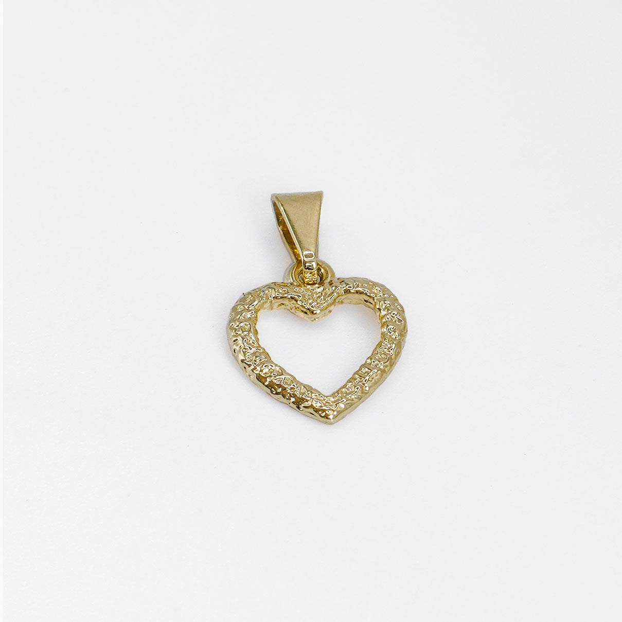 Dije Little Heart en Oro Laminado