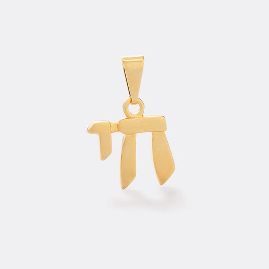 Dije Símbolo Pí (π) en Oro Laminado