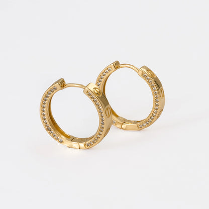 Candongas CT Clou Oro Laminado