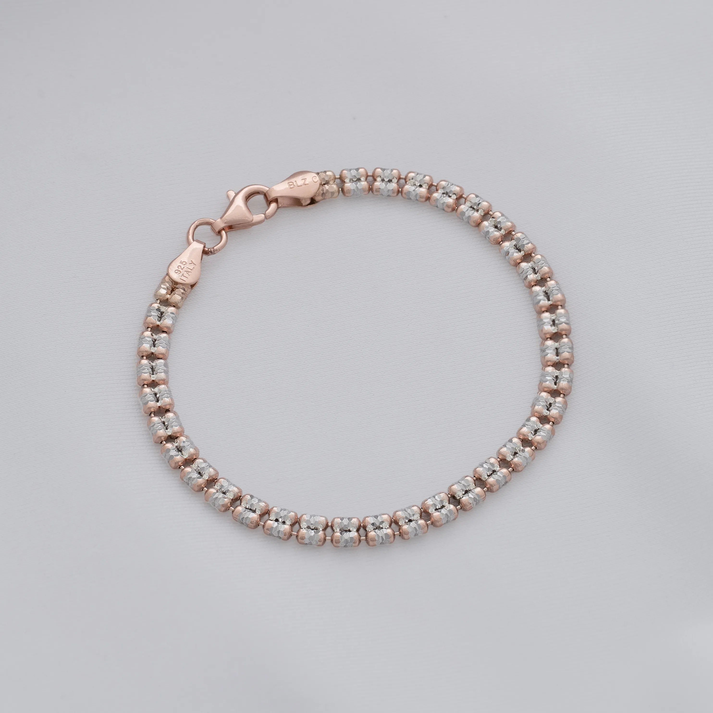 Pulsera ICE 2L IT 19.5 cm en oro laminado rosa elegante