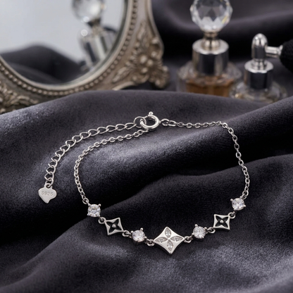 Pulsera Lueur LVT MT 17 cm + Ext en Plata