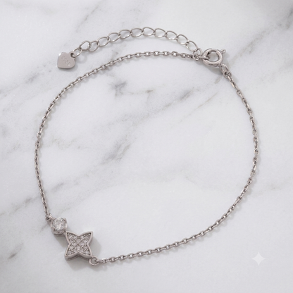 Pulsera Luxelle LVT 16 cm + Ext en Plata