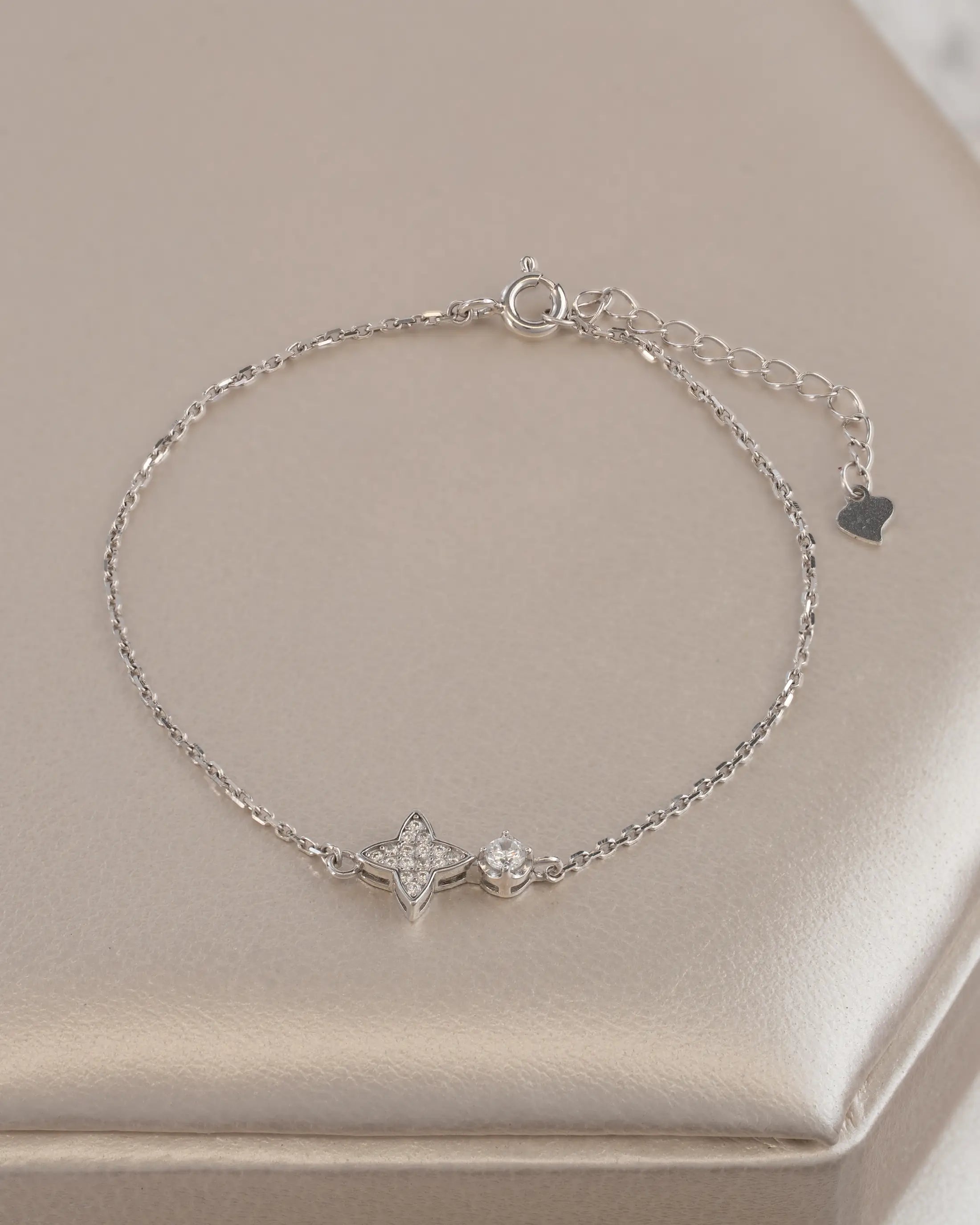 Pulsera Luxelle LVT 16 cm + Ext en Plata