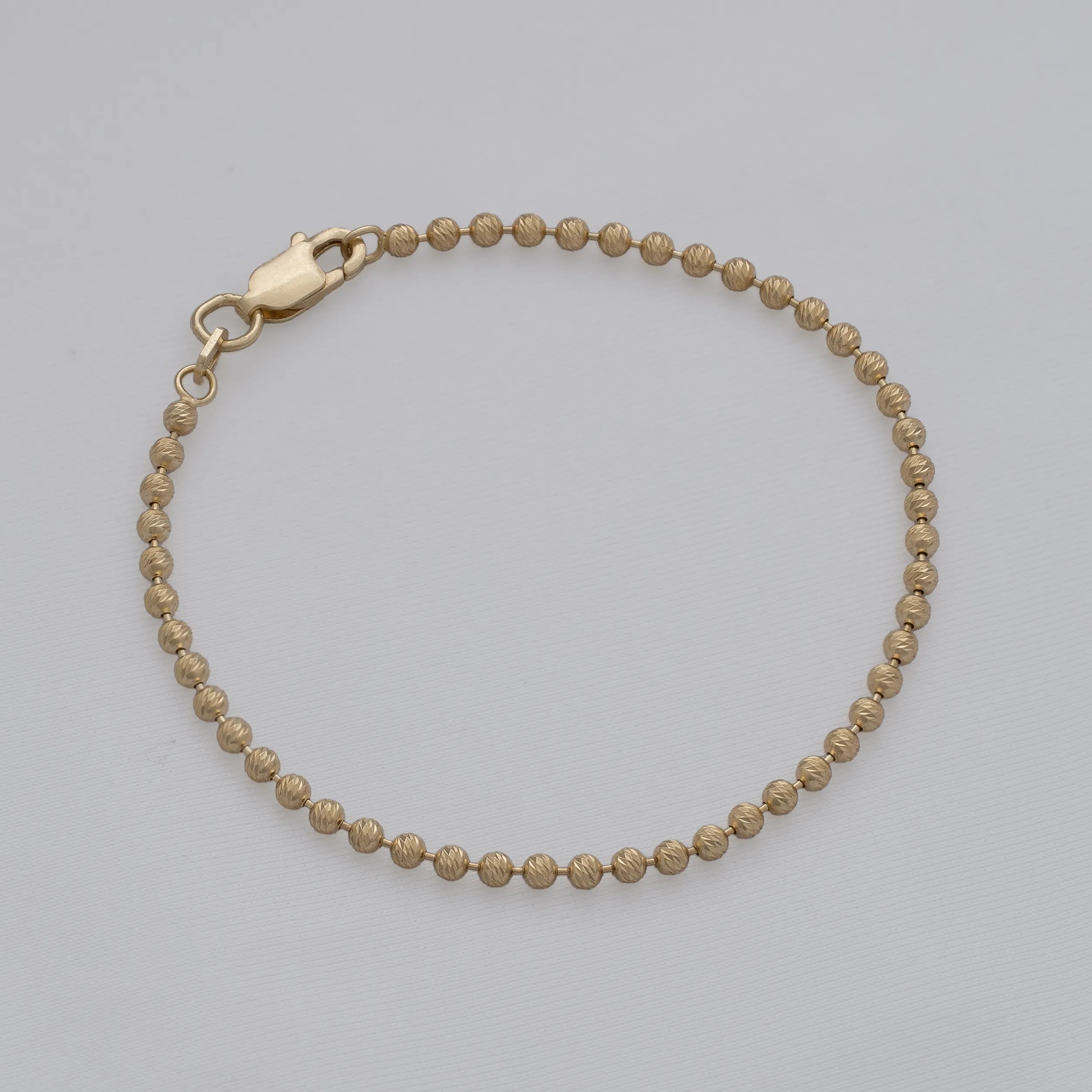 Pulsera Militar Italy IT 16 cm en oro laminado elegante