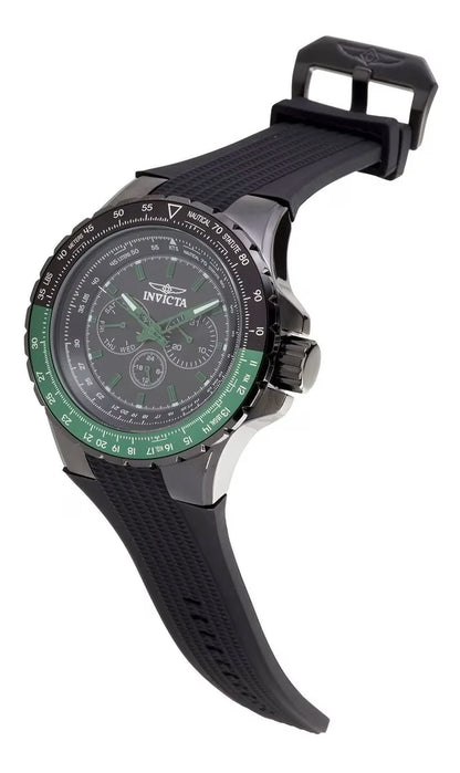 RELOJ DEPORTIVO PARA HOMBRE INVICTA AVIATOR - NEGRO - 39297