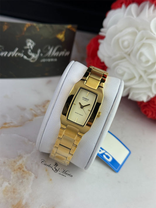 Reloj Mujer Casio  – Dorado LTP-1165N-9CRDF