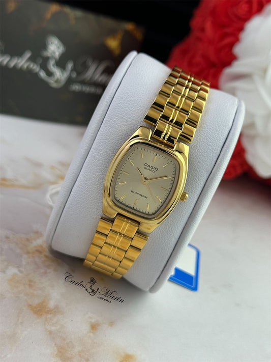 Reloj Casio Dorado Clásico Para Dama LTP-1169N-9A