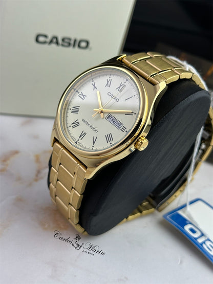 Reloj Casio Classic DORADO MTP-V006G-9BUDF