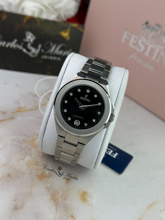 Reloj Festina Mujer Acero Inoxidable con Circonias  F20700/6