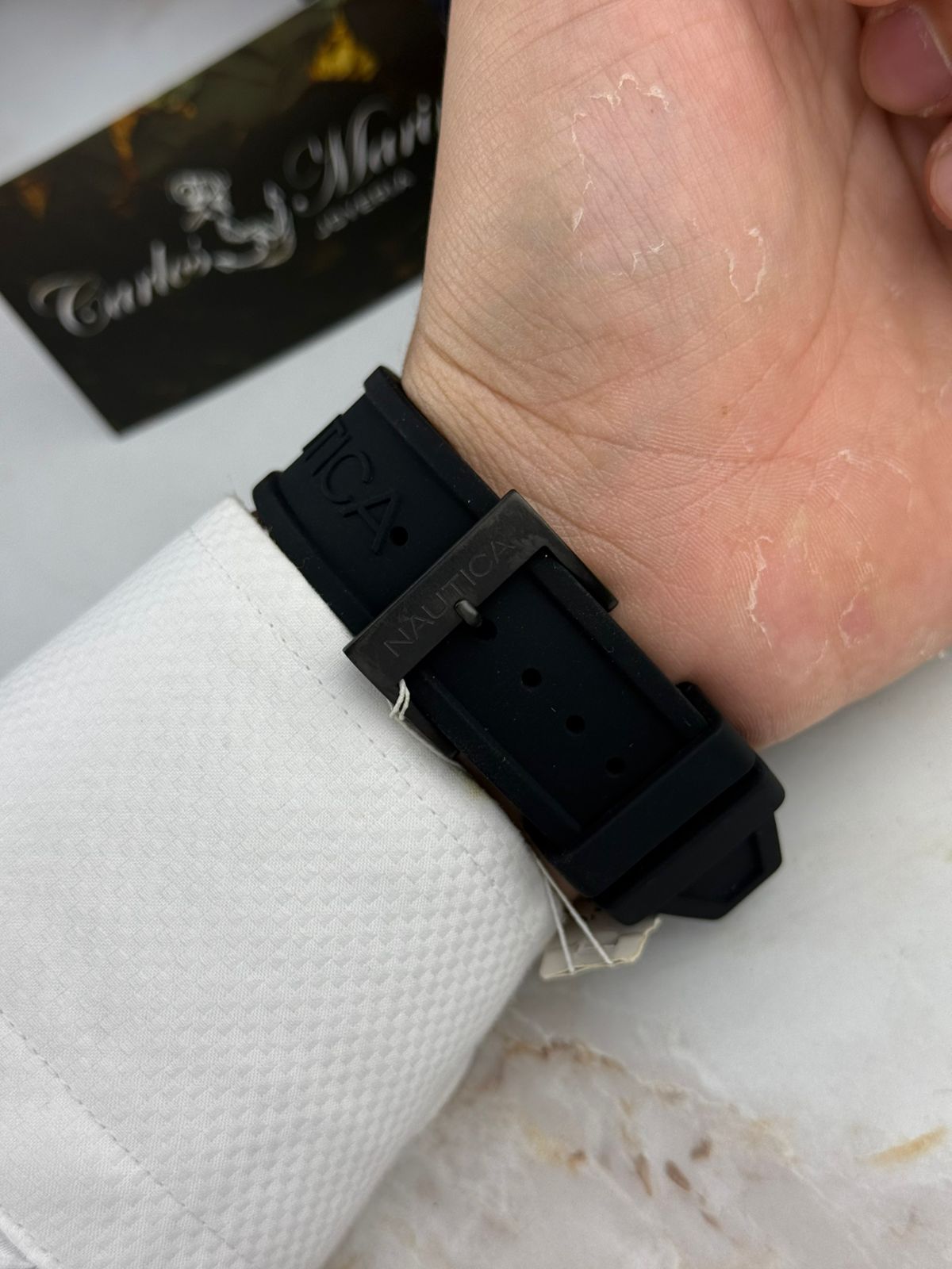 Reloj Náutica Original Negro Bisel Verde Cardinal NAPCWS303