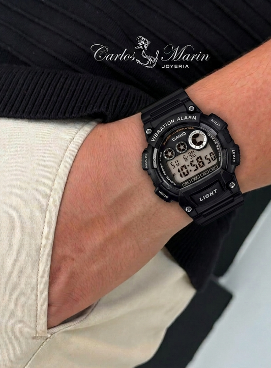 Reloj Casio Digital Super Illuminator Negro Ref. W-735H-1AVDF