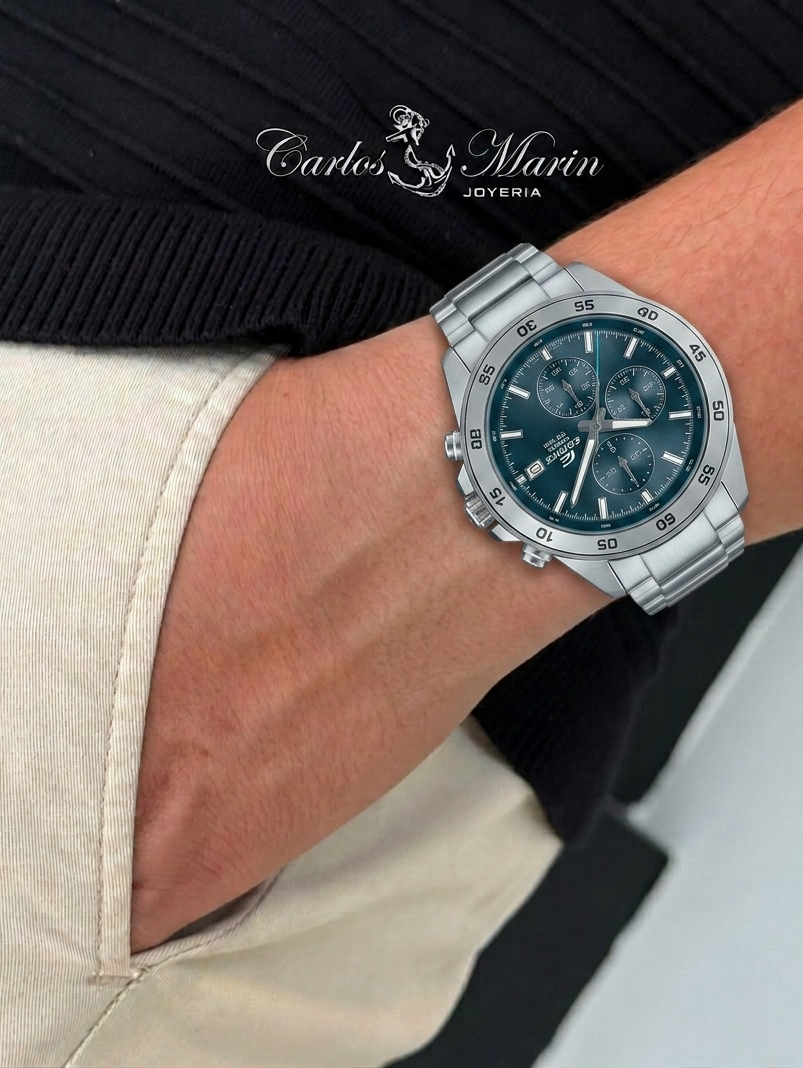 Reloj Casio Edifice Petrol Ref. EFR-526D-2AVUDF