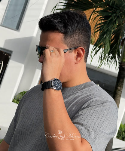 Reloj Casio Marlin Negro MDV-106DD-1AV Hombre