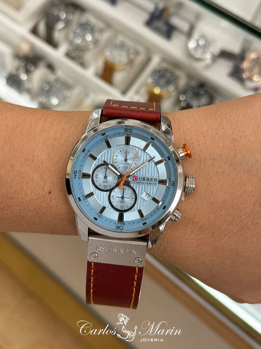 🕒 Reloj Curren 8291 Cronógrafo para Hombre