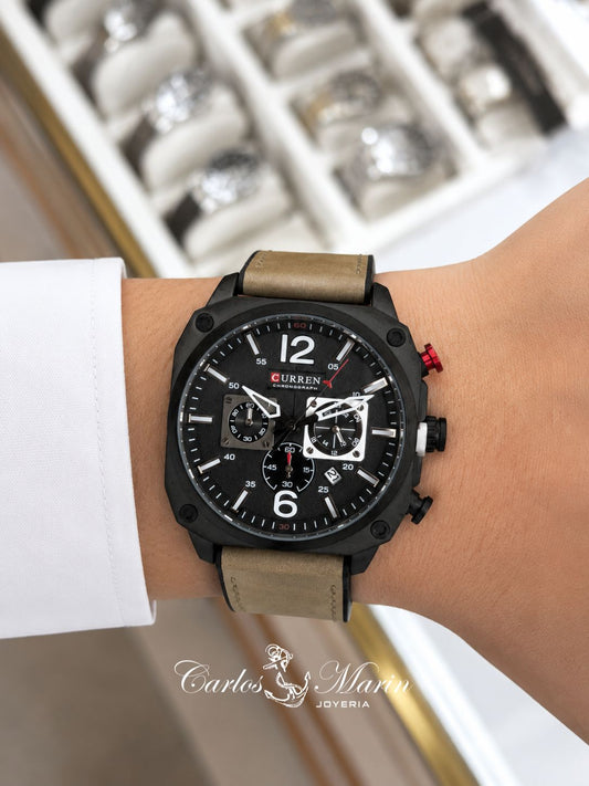 🕒 Reloj Curren M8398 Marrón