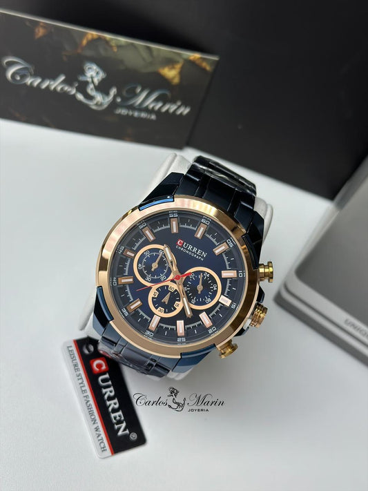 Reloj Curren Modelo 8361 Hombre Correa Azul