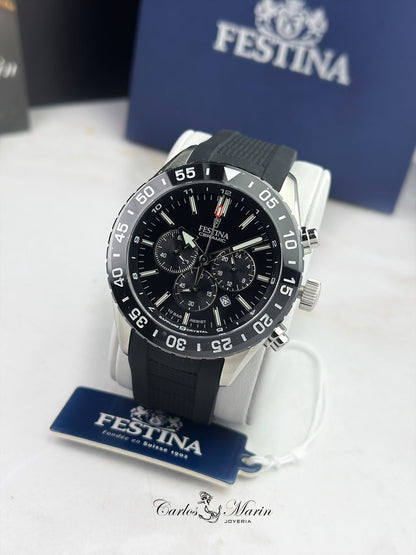 Reloj Festina Hombre Deportivo Ceramic Negro F20515/2