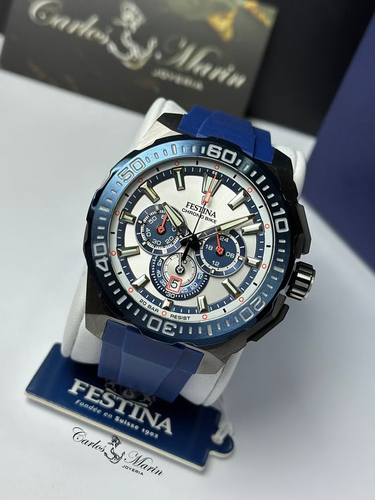 Reloj Festina hombre Chrono Bike azul F20725/4