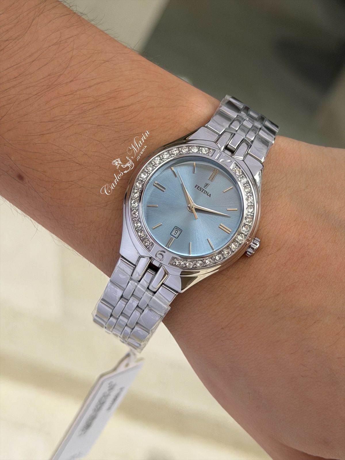 Reloj Festina mujer Mademoiselle acero azul F16867/4