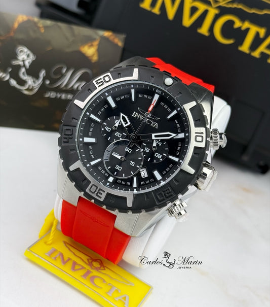 Reloj Invicta Aviator  Rojo para Hombre 37631