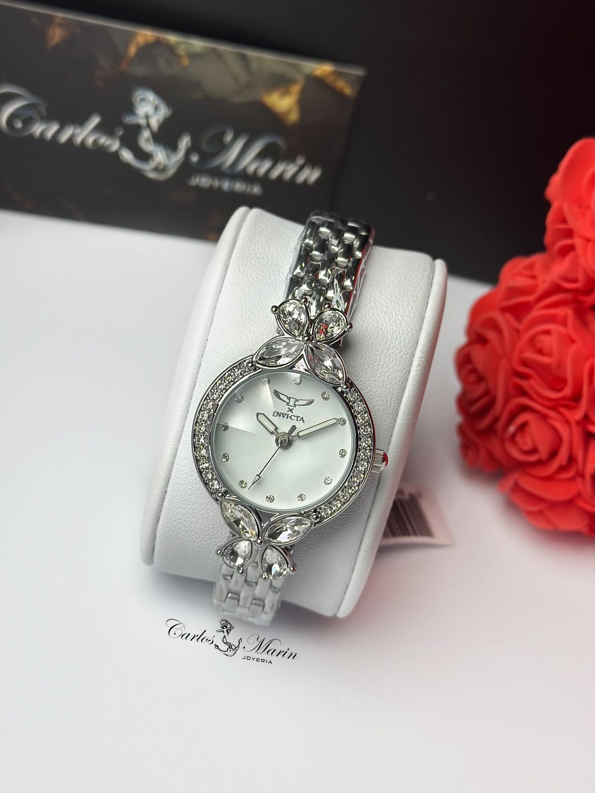 Reloj Invicta Mujer Angel Plateado 69101