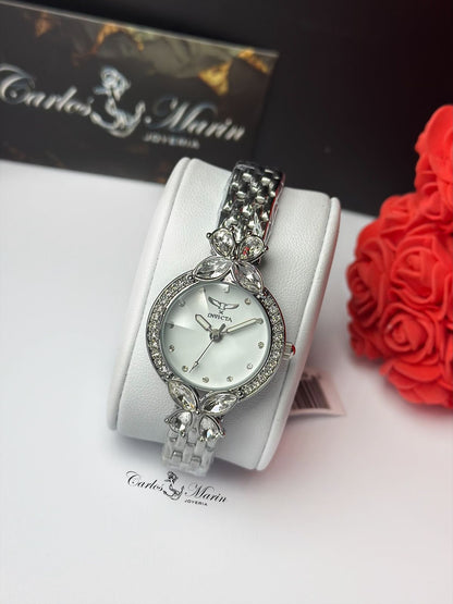 Reloj Invicta Mujer Angel Plateado 69101