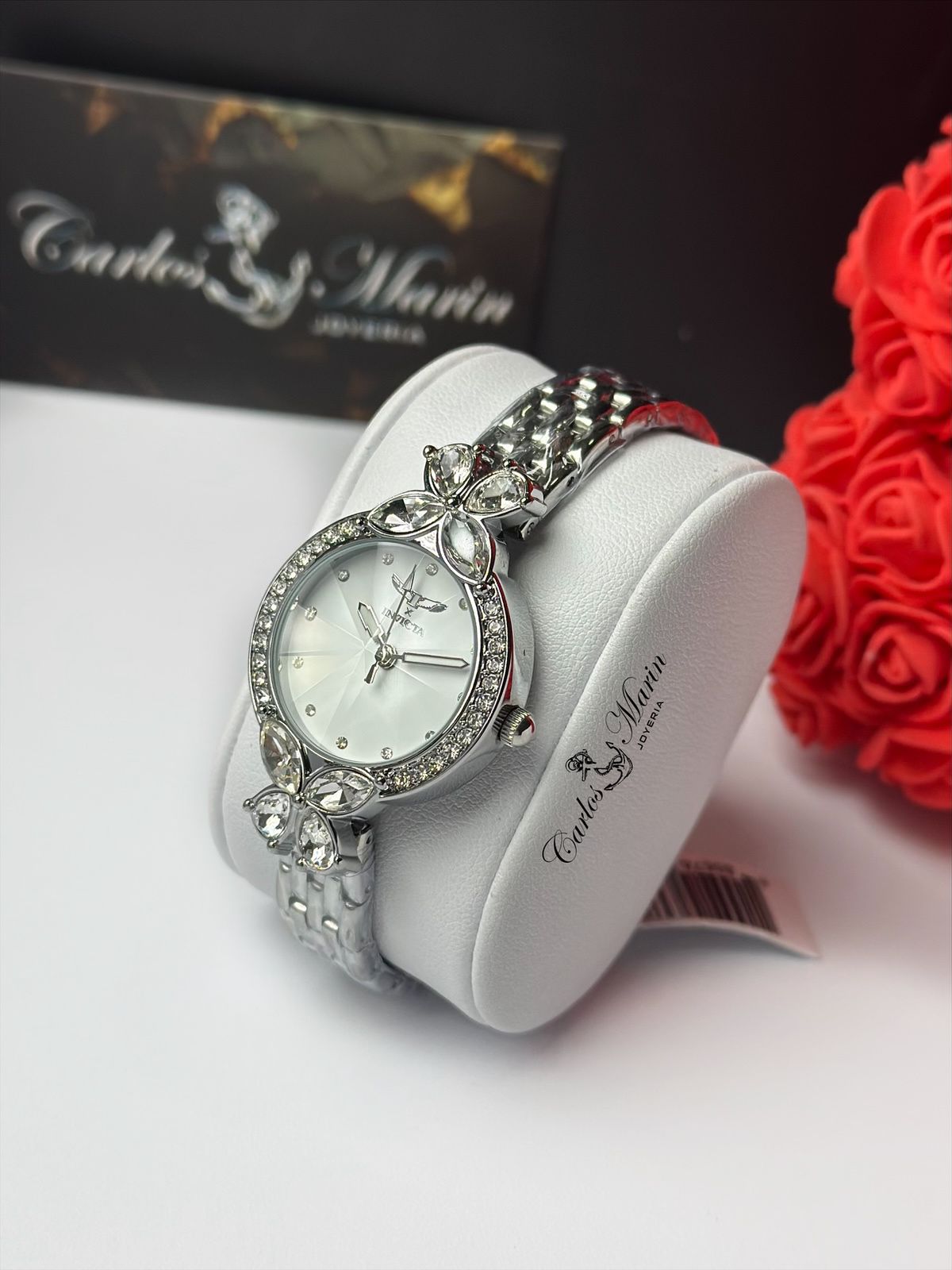Reloj Invicta Mujer Angel Plateado 69101