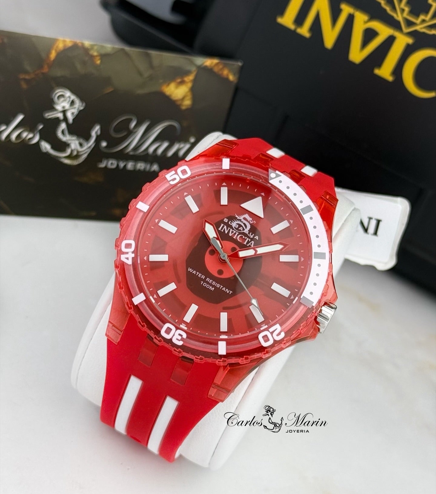Reloj Invicta Subaqua 69450 Hombre Rojo