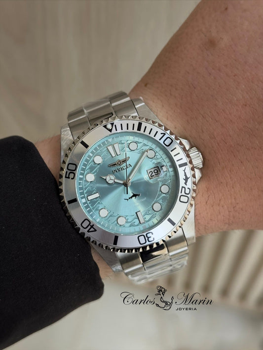 Reloj Invicta hombre Pro Diver 44715 acero plateado elegante