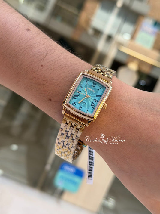 Reloj Invicta mujer Celestial 69158 azul dorado elegante