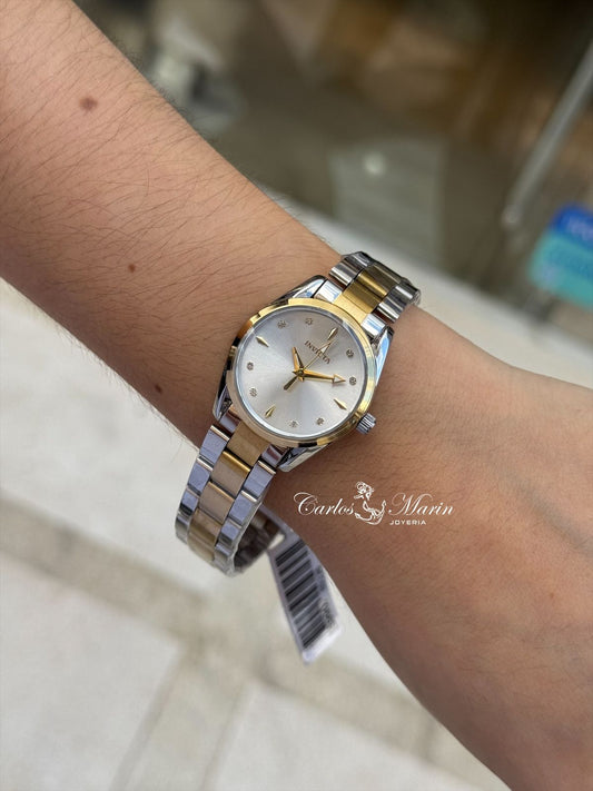 Reloj Invicta mujer Celestial 69338 bicolor elegante