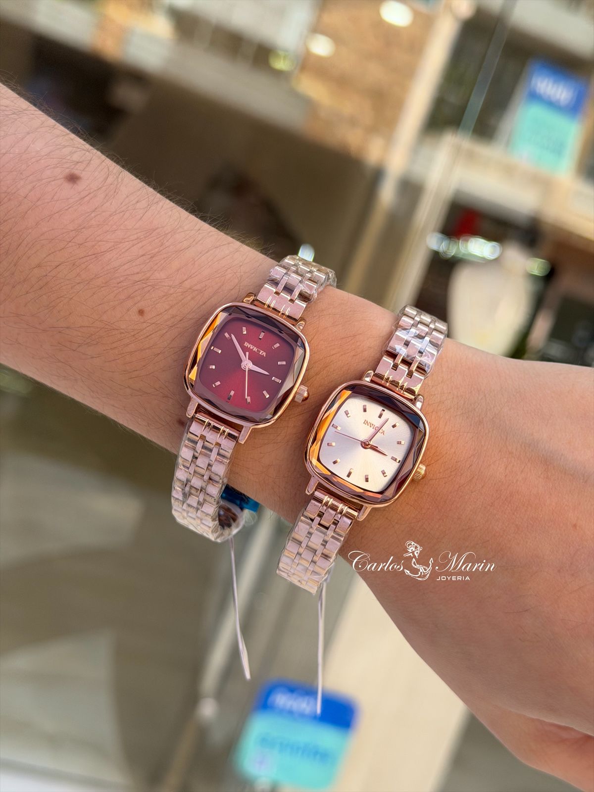 Reloj Invicta mujer Wildflower 69412 vinotinto