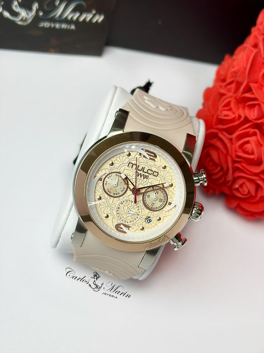Reloj Mulco Mujer M10 Oro Rosa Nude MW-21837113