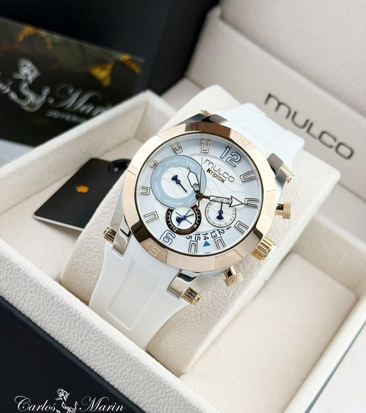 Reloj Mulco mujer Kripton oro rosa blanco MW324993L013