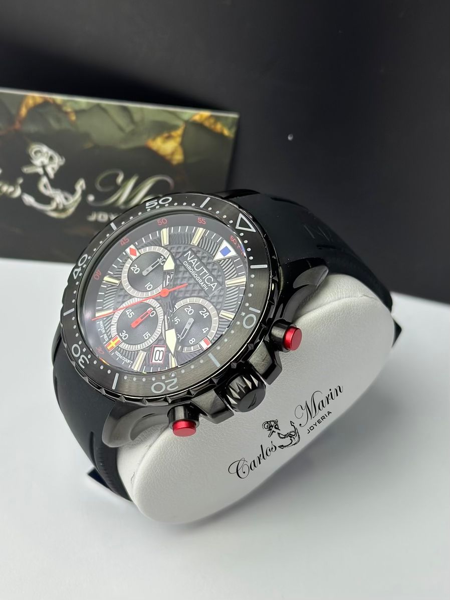 Reloj Nautica hombre NST Chronograph NAPNSF202 negro